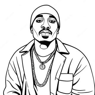 Tupac Kleurplaten