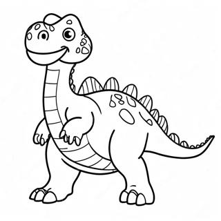 Grote Dinosaurus Kleurplaat 42793-33813