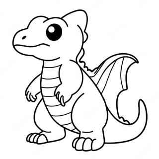 Charmeleon Kleurplaten