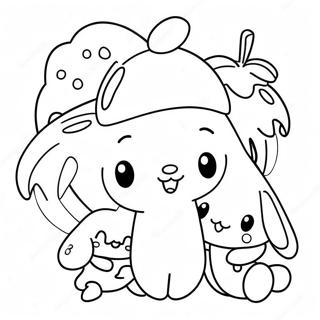 Cinnamoroll Kleurplaten