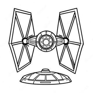 Tie Fighter Kleurplaten