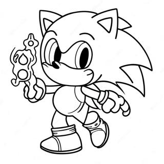 Sonic Prime Negen Kleurplaat 43493-34378