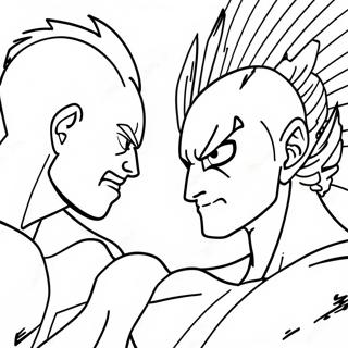 Saitama Vs Garou Manga Panels Kleurplaten