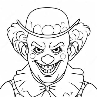 Grappige It Clown Kleurplaat 44584-35245