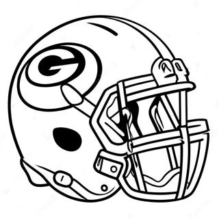 Green Bay Packers Logo Kleurplaat 4490-3573