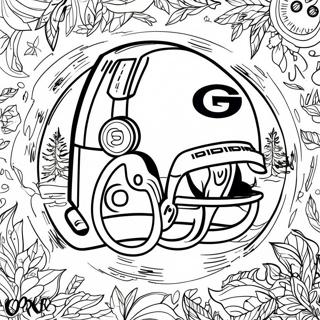 Green Bay Packers Logo Kleurplaat 4490-3576