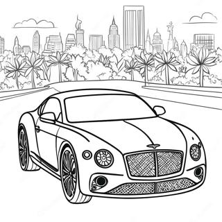 Bentley Kleurplaten