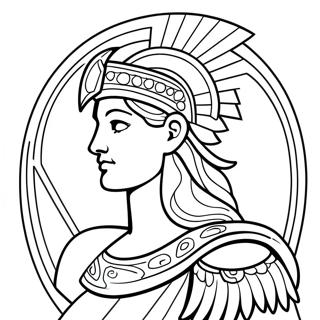 Athena Kleurplaten