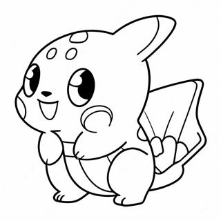 Pokemon Clipart Zwart Wit Kleurplaat 46493-36745