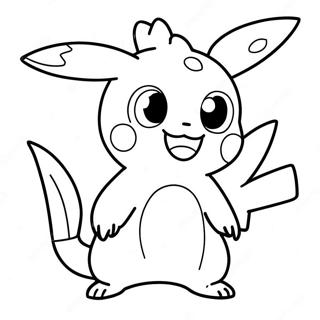 Pokemon Clipart Zwart Wit Kleurplaat 46493-36747