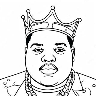 Biggie Smalls Kleurplaten