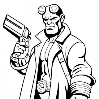 Hellboy Kleurplaten