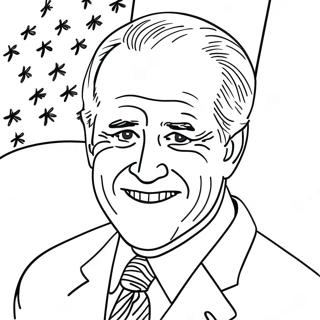 Joe Biden Kleurplaten