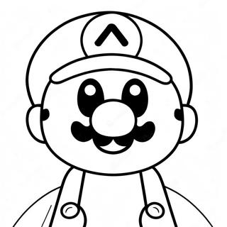 Mario Among Us Personage Kleurplaat 48693-38505