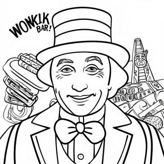 Wonka Reep Kleurplaat 48723-38530