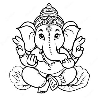 Ganesha Kleurplaten