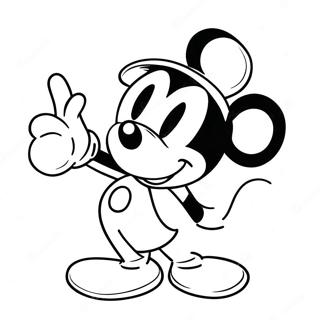 Mickey Kleurplaten