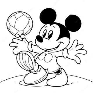 Disney Sporten Kleurplaten