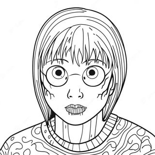 Junji Ito Horror Kleurplaat 51023-40358