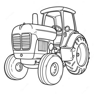 Blije Otis De Tractor Kleurplaat 51194-40490