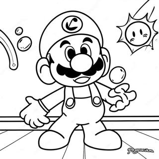 Luigi's Mansion Kleurplaten