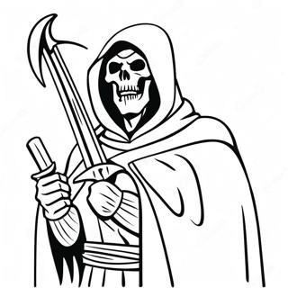 Grim Reaper Kleurplaten