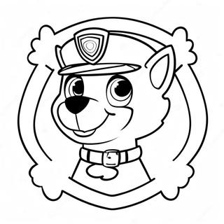 Paw Patrol Badge Kleurplaat 53213-42103