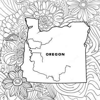 Oregon Kleurplaten