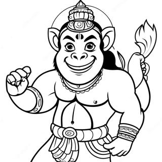 Hanuman Kleurplaat 55573-43964