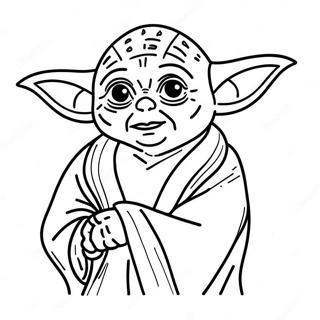 Yoda Kleurplaat 55703-44067