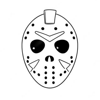 Jason Voorhees Kleurplaten