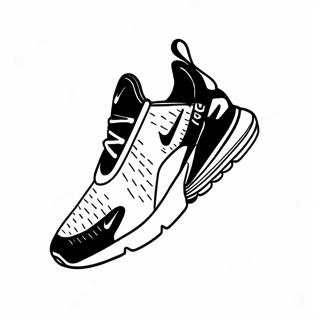 Kleurige Nike Air Max 270 Ontwerp Kleurplaat 55774-44128