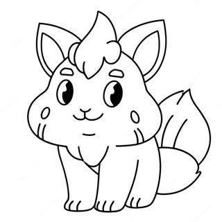 Vulpix Kleurplaat 55813-44165