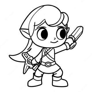 Toon Link Kleurplaten