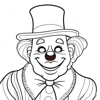 Art De Clown Kleurplaat 56363-44588