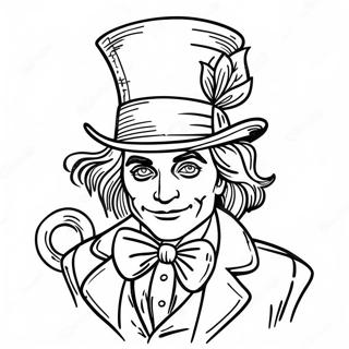 Kleurplaat Van De Mad Hatter 56613-44773