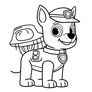 Paw Patrol Halloween Kleurplaat 56803-44935