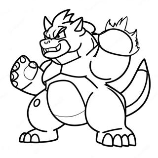 Incineroar Kleurplaten