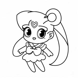 Chibi Sailor Moon Kleurplaten