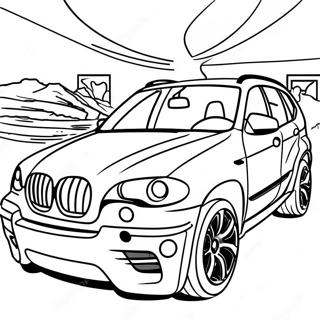 Bmw X5 Kleurplaten