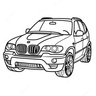 Bmw X5 Kleurplaat 58073-45947