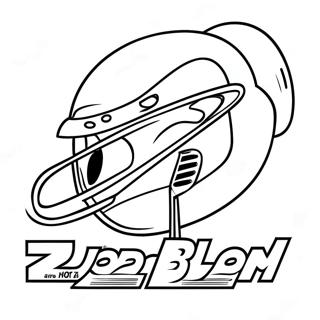 Super Bowl 2024 Logo Kleurplaat 5810-4618