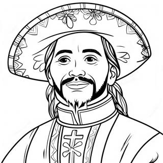 Juan Diego Kleurplaten