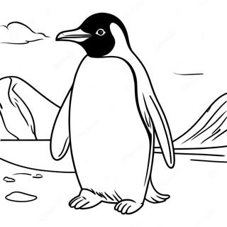 Keizer Pinguin Kleurplaat 58243-46081