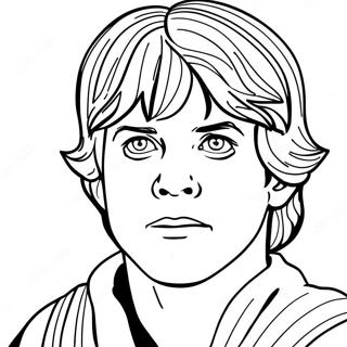 Luke Skywalker Kleurplaat 58293-46112