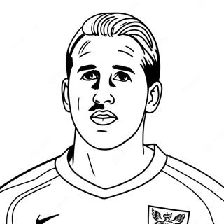 Harry Kane Kleurplaten