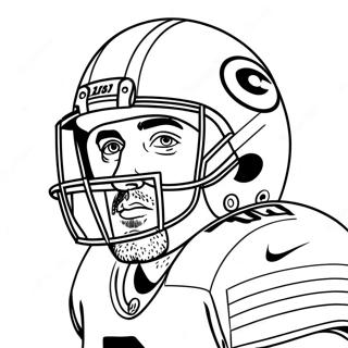 Aaron Rodgers Kleurplaten