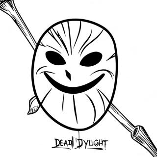 Kleurplaat Van Het Dead By Daylight Logo 59053-46734