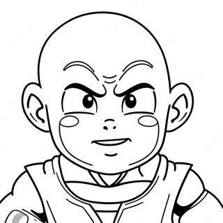 Krillin Kleurplaten