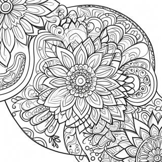 Elegante Crayola Mandala Kleurplaat 60034-47494